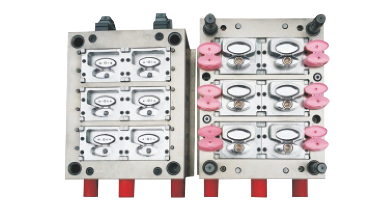 6-cavity cap mould