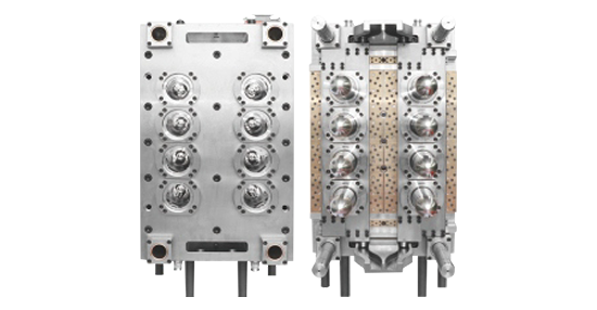 8-cavity oil preform mold